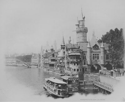 Le Pre aux clercs restaurant - Universal Exhibition in Paris, 1900 by French Photographer